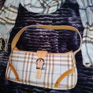 Light blue burberry bag